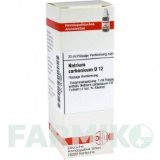НАТРИУМ КАРБОНИКУМ (NATRIUM CARBONICUM) D 12 раствор 20 мл - Гомеопатия DHU