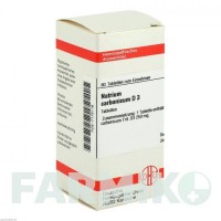 НАТРІУМ КАРБОНІКУМ (NATRIUM CARBONICUM) D 3 таблетки 80 шт - Гомеопатія DHU