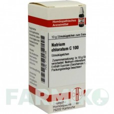 НАТРИУМ ХЛОРАТУМ (NATRIUM CHLORATUM) C 100 глобули 10 г - Гомеопатия DHU