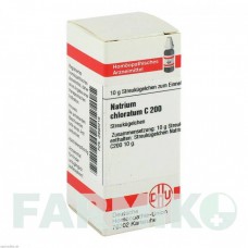 НАТРИУМ ХЛОРАТУМ (NATRIUM CHLORATUM) C 200 глобули 10 г - Гомеопатия DHU
