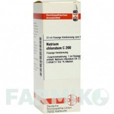 НАТРИУМ ХЛОРАТУМ (NATRIUM CHLORATUM) C 200 раствор 20 мл - Гомеопатия DHU