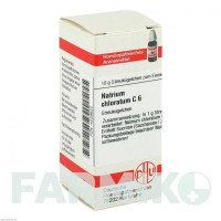 НАТРІУМ ХЛОРАТУМ (NATRIUM CHLORATUM) C 6 глобули 10 г - Гомеопатія DHU