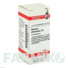 НАТРИУМ ХЛОРАТУМ (NATRIUM CHLORATUM) C 6 глобули 10 г - Гомеопатия DHU