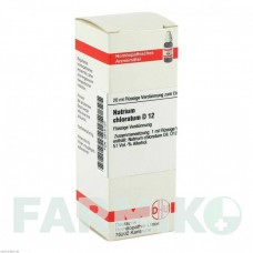 НАТРИУМ ХЛОРАТУМ (NATRIUM CHLORATUM) D 12 раствор 20 мл - Гомеопатия DHU