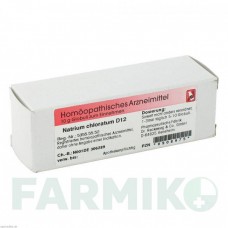 НАТРІУМ ХЛОРАТУМ (NATRIUM CHLORATUM) D 12 глобули 10 г - Гомеопатія DR.RECKEWEG