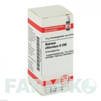 НАТРІУМ ХЛОРАТУМ (NATRIUM CHLORATUM) D 200 глобули 10 г - Гомеопатія DHU