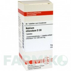 НАТРИУМ ХЛОРАТУМ (NATRIUM CHLORATUM) D 30 таблетки 80 шт - Гомеопатия DHU