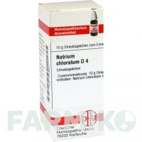 НАТРИУМ ХЛОРАТУМ (NATRIUM CHLORATUM) D 4 глобули 10 г - Гомеопатия DHU