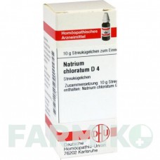 НАТРИУМ ХЛОРАТУМ (NATRIUM CHLORATUM) D 4 глобули 10 г - Гомеопатия DHU