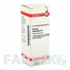 НАТРИУМ ХЛОРАТУМ (NATRIUM CHLORATUM) D 4 раствор 20 мл - Гомеопатия DHU