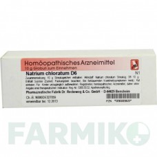 НАТРІУМ ХЛОРАТУМ (NATRIUM CHLORATUM) D 6 глобули 10 г - Гомеопатія DR.RECKEWEG