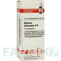 НАТРІУМ ХЛОРАТУМ (NATRIUM CHLORATUM) D 8 глобули 10 г - Гомеопатія DHU