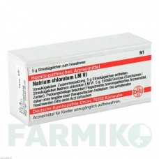 НАТРИУМ ХЛОРАТУМ (NATRIUM CHLORATUM) LM VI глобули 5 г - Гомеопатия DHU