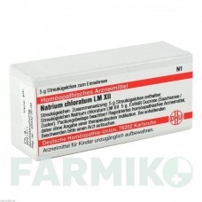 НАТРИУМ ХЛОРАТУМ (NATRIUM CHLORATUM) LM XII глобули 5 г - Гомеопатия DHU