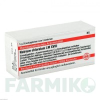 НАТРИУМ ХЛОРАТУМ (NATRIUM CHLORATUM) LM XVIII глобули 5 г - Гомеопатия DHU
