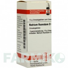 НАТРИУМ ФЛУОРАТУМ (NATRIUM FLUORATUM) D 6 глобули 10 г - Гомеопатия DHU