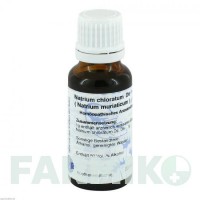 НАТРИУМ МУРИАТИКУМ (NATRIUM MURIATICUM) D 6 раствор 20 мл - Гомеопатия HANOSAN