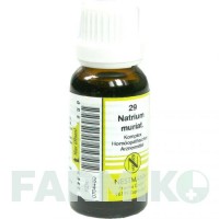 НАТРИУМ МУРИАТИКУМ (NATRIUM MURIATICUM) раствор 20 мл - Гомеопатия NESTMANN PHARMA