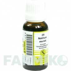 НАТРИУМ МУРИАТИКУМ (NATRIUM MURIATICUM) раствор 20 мл - Гомеопатия NESTMANN PHARMA