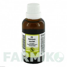 НАТРИУМ МУРИАТИКУМ (NATRIUM MURIATICUM) раствор 50 мл - Гомеопатия NESTMANN PHARMA