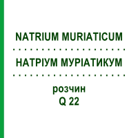 НАТРІУМ МУРІАТИКУМ (NATRIUM MURIATICUM) Q 22 розчин 15 мл - Гомеопатія GUDJONS