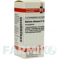 НАТРИУМ НИТРИКУМ (NATRIUM NITRICUM) D 12 глобули 10 г - Гомеопатия DHU