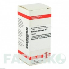 НАТРИУМ НИТРИКУМ (NATRIUM NITRICUM) D 3 таблетки 80 шт - Гомеопатия DHU