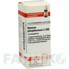 НАТРИУМ ФОСФОРИКУМ (NATRIUM PHOSPHORICUM) C 200 глобули 10 г - Гомеопатия DHU