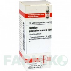 НАТРИУМ ФОСФОРИКУМ (NATRIUM PHOSPHORICUM) D 200 глобули 10 г - Гомеопатия DHU