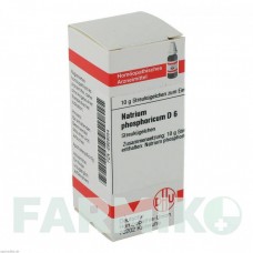 НАТРИУМ ФОСФОРИКУМ (NATRIUM PHOSPHORICUM) D 6 глобули 10 г - Гомеопатия DHU