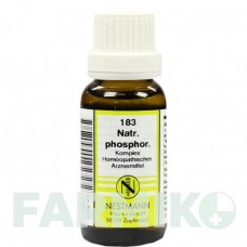 НАТРИУМ ФОСФОРИКУМ (NATRIUM PHOSPHORICUM) раствор 20 мл - Гомеопатия NESTMANN PHARMA