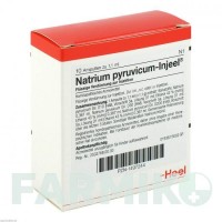 НАТРІУМ ПІРУВІКУМ (NATRIUM PYRUVICUM) ампули 10 шт - Гомеопатія BIOLOGISCHE HEILMITTEL HEEL