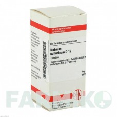 НАТРИУМ СУЛЬФУРИКУМ (NATRIUM SULFURICUM) D 12 таблетки 80 шт - Гомеопатия DHU