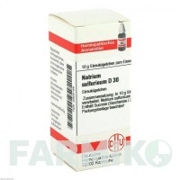 НАТРІУМ СУЛЬФУРИКУМ (NATRIUM SULFURICUM) D 30 глобули 10 г - Гомеопатія DHU
