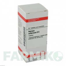 НАТРИУМ СУЛЬФУРИКУМ (NATRIUM SULFURICUM) D 6 таблетки 80 шт - Гомеопатия DHU