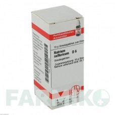 НАТРИУМ СУЛЬФУРИКУМ (NATRIUM SULFURICUM) D 6 глобули 10 г - Гомеопатия DHU