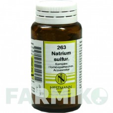 НАТРИУМ СУЛЬФУРИКУМ (NATRIUM SULFURICUM) таблетки 120 шт - Гомеопатия NESTMANN PHARMA