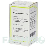 НАТРІУМТІОСУЛЬФАТ (NATRIUMTHIOSULFAT) 10% флакон 10x100 мл - Тіосульфат KOHLER PHARMA