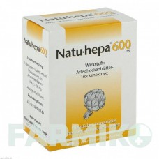 НАТУ ГЕПА (NATU HEPA) 600 мг таблетки 50 шт - Листья артишока RODISMA-MED PHARMA