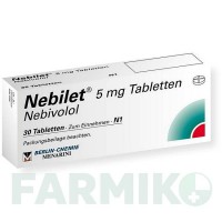 НЕБІЛЕТ (NEBILET) таблетки 30 шт - Небіволол BERLIN-CHEMIE