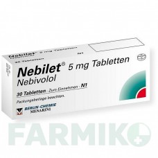 НЕБІЛЕТ (NEBILET) таблетки 30 шт - Небіволол BERLIN-CHEMIE