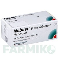 НЕБІЛЕТ (NEBILET) таблетки 100 шт - Небіволол BERLIN-CHEMIE