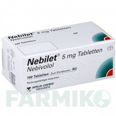 НЕБІЛЕТ (NEBILET) таблетки 100 шт - Небіволол BERLIN-CHEMIE