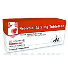 НЕБІВОЛОЛ (NEBIVOLOL) 5 мг таблетки 30 шт - Небіволол ALIUD PHARMA