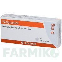 НЕБИВОЛОЛ (NEBIVOLOL) 5 мг таблетки 30 шт - Небиволол GLENMARK