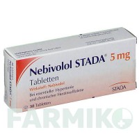 НЕБИВОЛОЛ (NEBIVOLOL) 5 мг таблетки 30 шт - Небиволол STADAPHARM