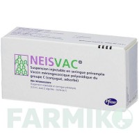 НЕЙСВАК (NEISVAC) суспензія 10x0,5 мл - Менінгококовий С антиген AXICORP PHARMA
