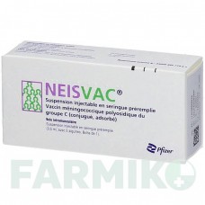 НЕЙСВАК (NEISVAC) суспензия 20 шт - Менингококковый С антиген CC PHARMA