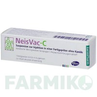НЕЙСВАК (NEISVAC) суспензія 10 шт - Менінгококовий С антиген EURIMPHARM