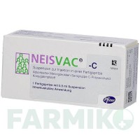 НЕЙСВАК (NEISVAC) суспензия 1 шт - Менингококковый С антиген KOHLPHARMA